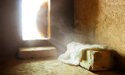 Resurrection empty tomb